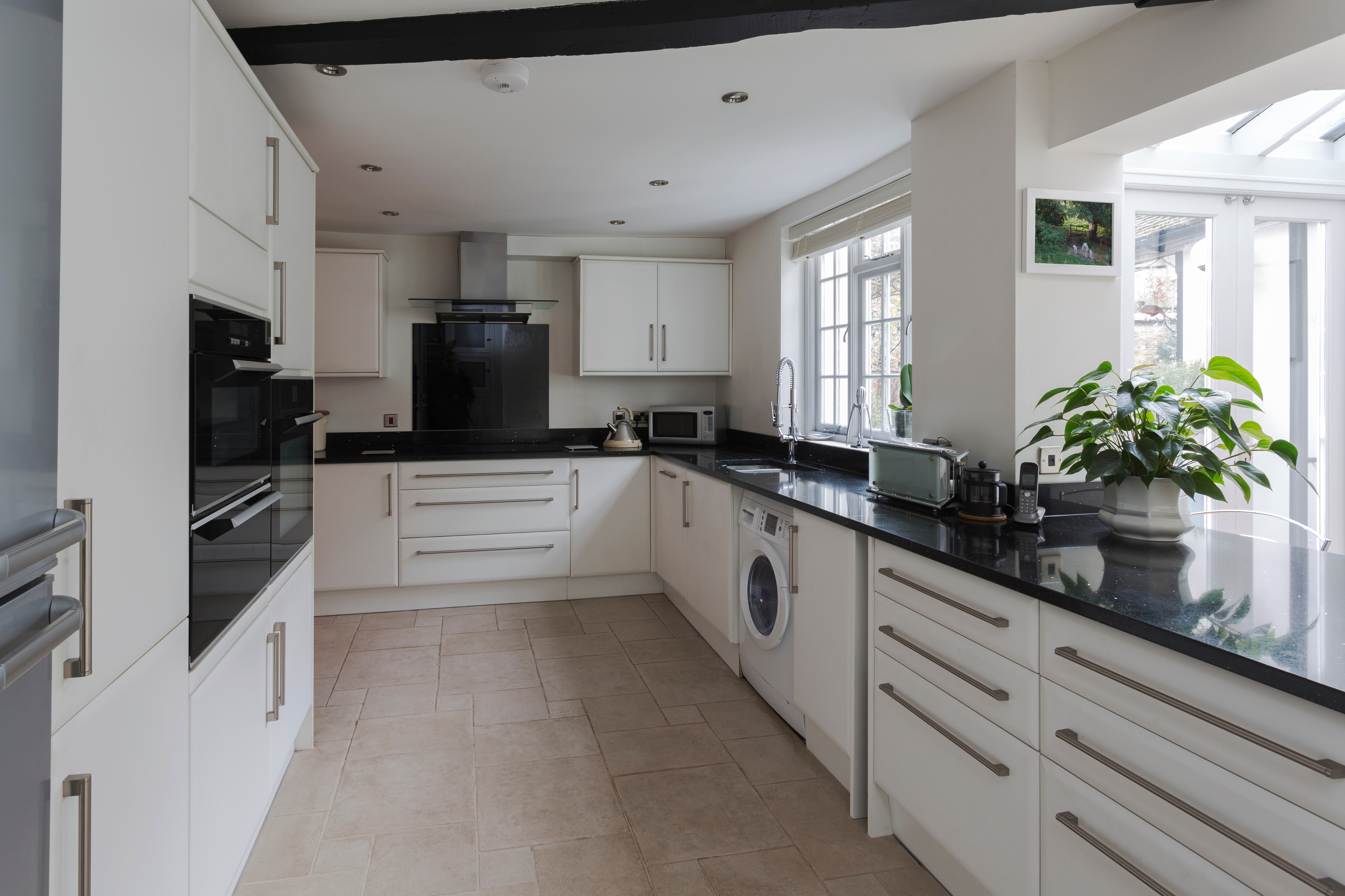 Modern kitchen renovation work
